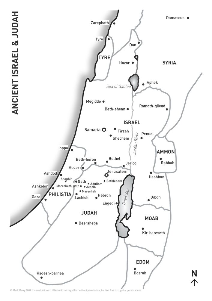 Minor Prophets Illustrations and Maps - ChurchBibleStudies.org