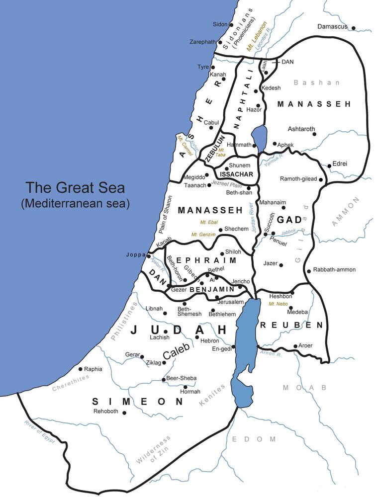 Israel Map Judges
