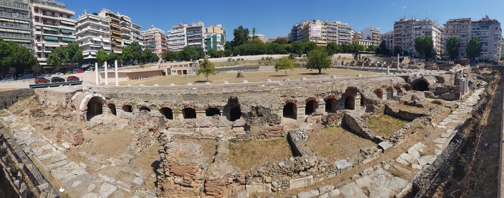 Thessalonica Ancient Agora Ruins